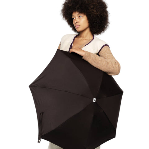 OMBRELLO MICRO ANATOLE ART. R101GNCH EDWIGE CHOCOLAT NOIR