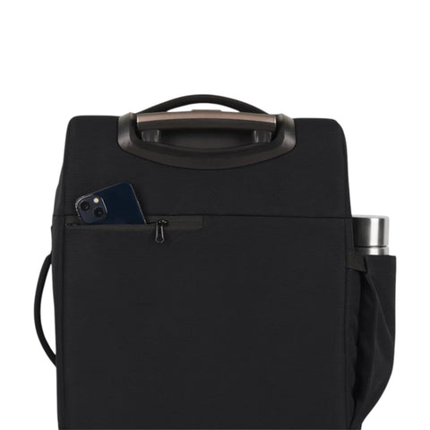 TROLLEY SOFT 4 RUOTE BERLIN SIZE S BLACK CABAIA