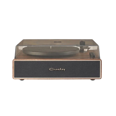 GIRADISCHI STAVE RECORD PLAYER CR6046A-WAGL4 WALNUT GOLD CROSLEY