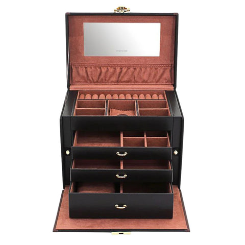 SCATOLA PORTA GOIELLI GRANDE 23337-2 FRIEDRICH23 BLACK