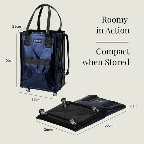 BORSA TROLLEY PER SPESA SMALL 4672994 MIDNIGHT BLUE HULKEN