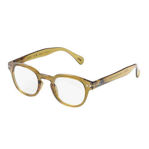 OCCHIALI READING +1 #C SEELC236-10 GOLDEN GREEN IZIPIZI