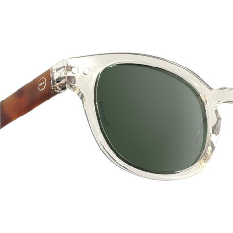 OCCHIALI SUN POLARIZED #C +0 GREEN LENSES SANDSTORM IZIPIZI
