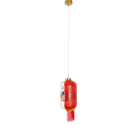 HYBRID-PORZELLAN-KRONLEUCHTER CM 18X18 H 34 07098 SELETTI MULTICOLOR