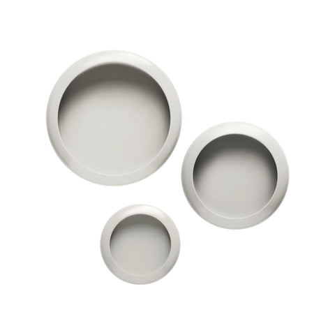 SET 3 LAMPADE DA PARETE OLOHA TRIO 107333 LIGHT GREY FATBOY