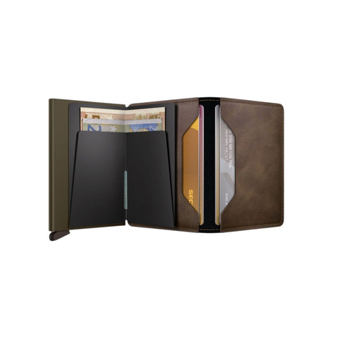 PORTAFOGLIO SLIMWALLET VINTAGE OAK SV-OAK BROWN SECRID