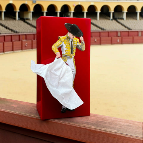 PORTA FAZZOLETTI TORERO ESTEBAN TISSUE UP BOY S-TG002ES RED SPEXTRUM