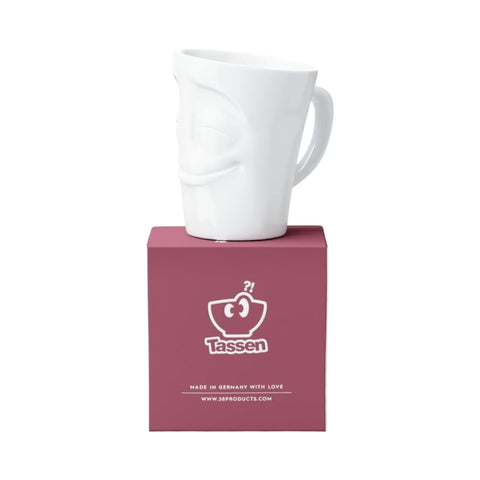 TAZZA MUG CHERRY T018301 TASSEN WHITE