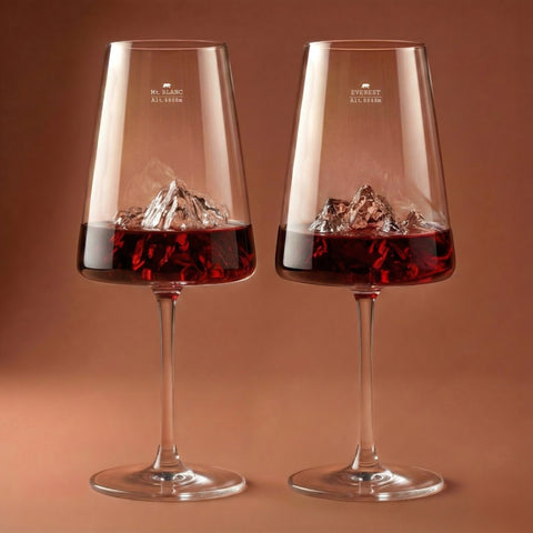 SET 2 WEINGLÄSER MONTE BIANCO/EVEREST ART. TOPO-VV-BE ALASKAN MAKER