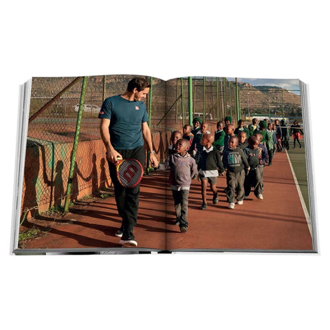 FEDERER ASSOULINE WHITE BOOK