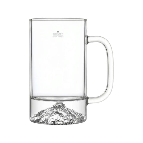 BOCCALE WILD PEAKS GRIZZLY BEER MUG ART. TOPO-CH-O ALASKAN MAKER
