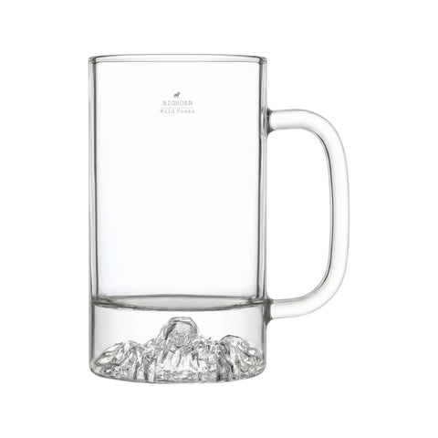 BOCCALE WILD PEAKS BIGHORN BEER MUG TOPO-CH-M ALASKAN MAKER