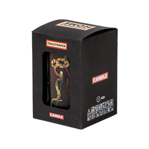 CANDELA GRANDE TOILETPAPER CM. 7X7X10 SNAKES ART. 14087 SELETTI