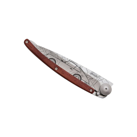 COLTELLINO TASCABILE TITANIUM CORAL WOOD YOUNG TIMER ART. 1CB000096 DEEJO