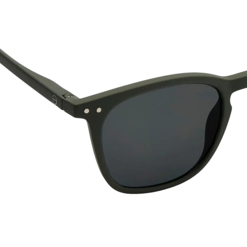 OCCHIALE D SOLE SUN E KAKI GREEN GREY LENSES IZIPIZI