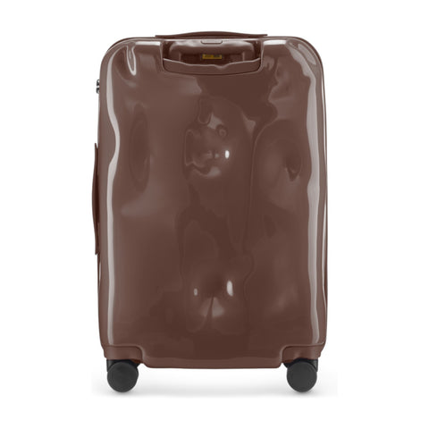 TROLLEY CRASH BAGGAGE LARGE TONE ON TONE CB193 CHOCOLATE