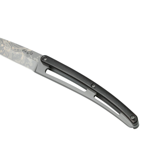 SET 6 COLTELLI DA BISTECCA TITANIUM EBONY JAPAN ART. 6FB000105 DEEJO