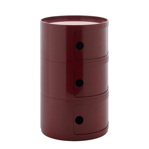 COMPONIBILE NEW BIG 3 PEZZI 04923/BO KARTELL BORDEAUX