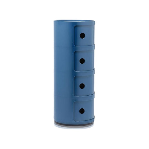 4-Elemente-Behälter 04985/15 Kartell Blau