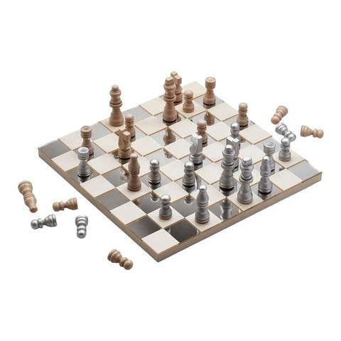 KLASSISCHE KUNST DES SCHACHBRETTSPIELS, SPIEGELKUNST PW00570