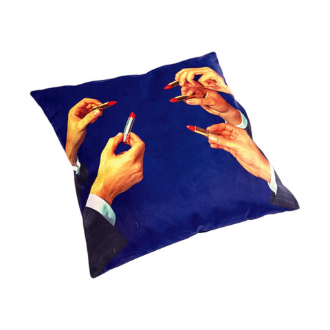 CUSCINO LIPSTICK 50X50 ART 232Z TOILETPAPER SELETTI