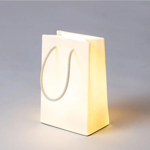 "SELETTI LAMP IN LED RESIN SHOPPERGLOW CM 12X7,5 H 18,5"