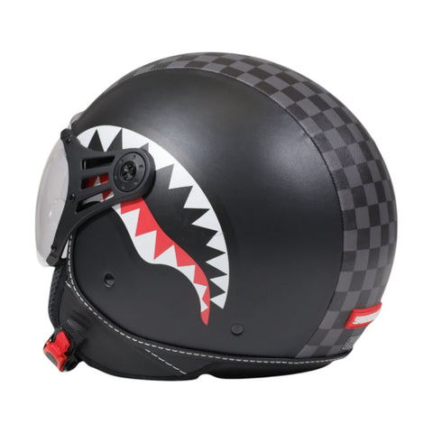CASCO SHARKS IN PARIS HELMET GREY TAGLIA XL OP01 SPRAYGROUND