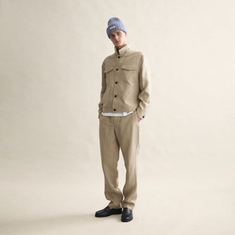 BERRETTO IN LANA ONE SIZE ART. LBL-022 LE BONNET LOGO WASHED DENIM