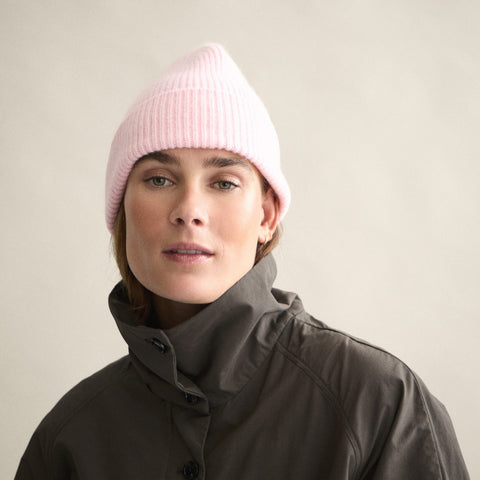 BERRETTO IN LANA ONE SIZE ART. BEA-010 LE BONNET BEANIE-BLUSH