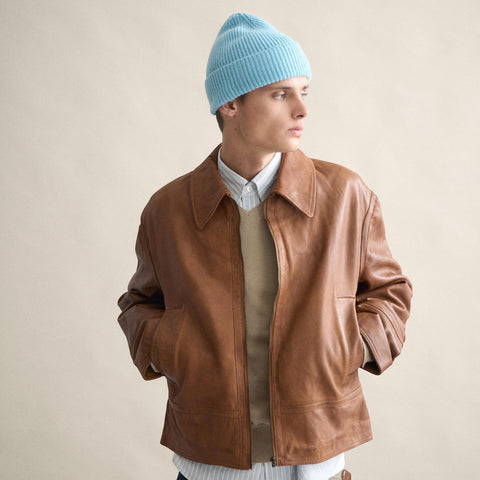 BERRETTO IN LANA ONE SIZE ART. BEA-033 LE BONNET BEANIE AQUA