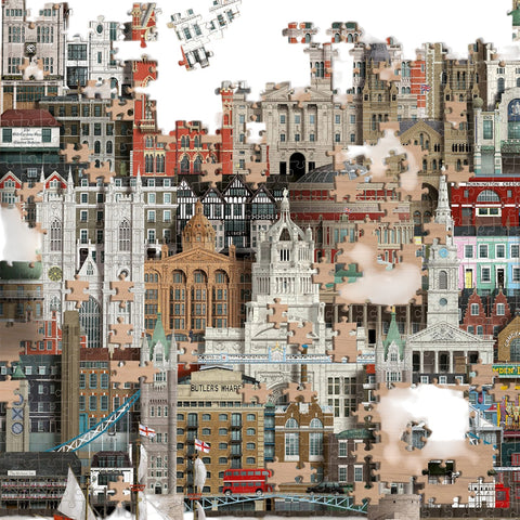 PUZZLE JIGSAW LONDON ART. MS0608 1000 PEZZI MARTIN SCHWARTZ