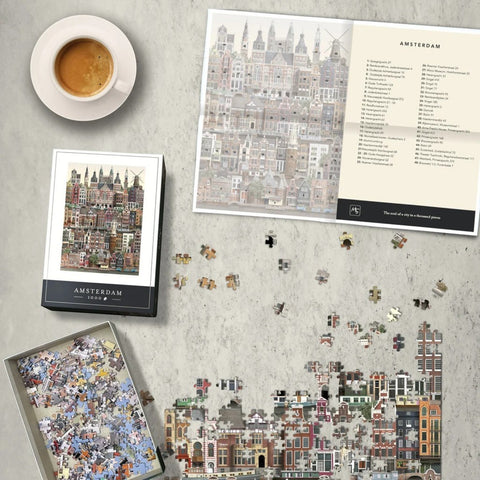AMSTERDAM KUNST-PUZZLE. MS0620 1000 TEILE MARTIN SCHWARTZ