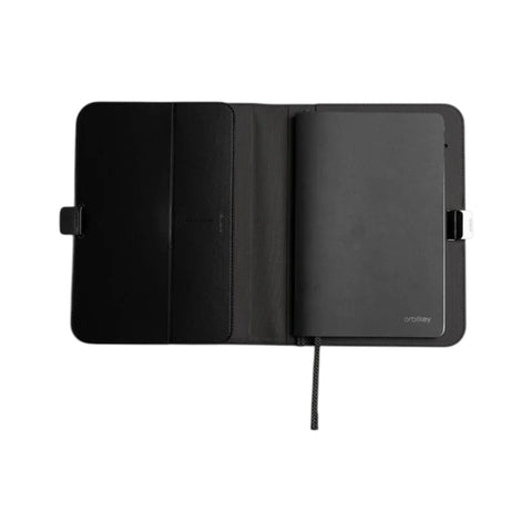 PORTA NOTE BOOK COMPENDIUM LEATHER FREE WC51-BLK-105 BLACK ORBITKEY