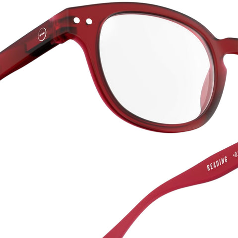 OCCHIALE READING  C  + 2.5 CHERRY RED IZIPIZI