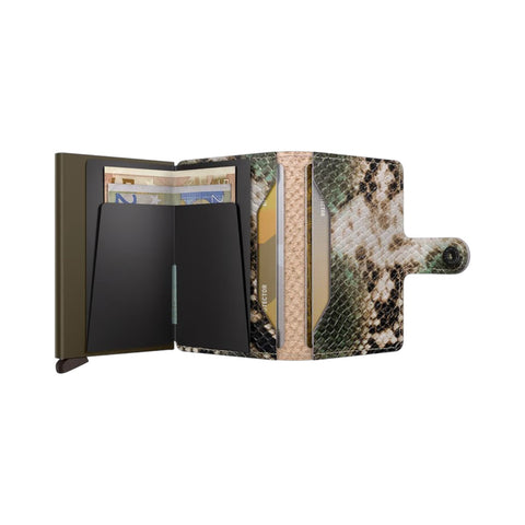PORTAFOGLIO MINIWALLET SERPENT MSE-GREEN SECRID