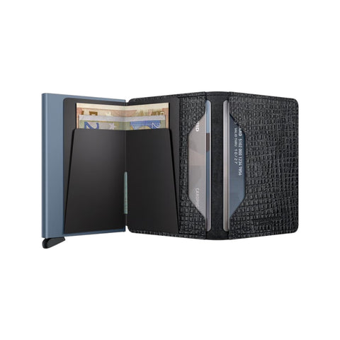 GELDBÖRSE SLIMWALLET PALMELLATO SPLM-BLACK BLACK SECRID
