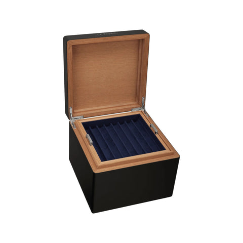 SCATOLA PORTA 24 PENNE CUBE IAE 007150 BLACK S.T. DUPONT