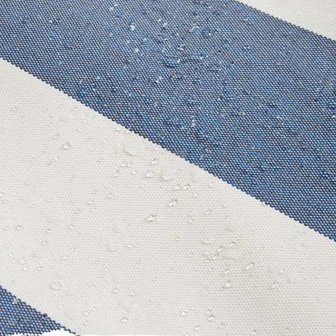 POLTRONA SACCO ORIGINAL OUTDOOR 104558 STRIPE OCEAN BLUE FATBOY