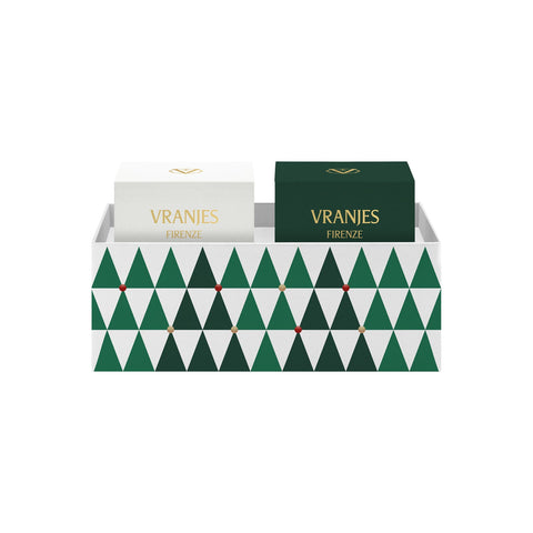 GIFT BOX CANDELE 200GR+200GR PANFORTE E ALBERO DI NATALE DR VRANJES