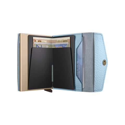 PORTAFOGLIO EPE-ICE BLUE ENVELOPE PEBBLE ICE BLUE SECRID