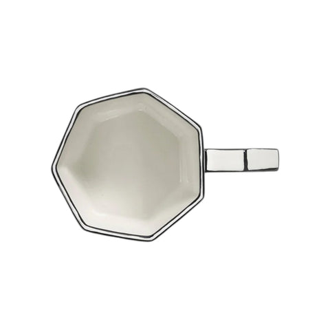 TEA CUP 2 PZ ART. B0125004-008 WHITE BLACK SERAX