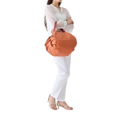 BORSA COMPACT BAG M SH-S515BR BRICK BROWN SHUPATTO