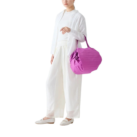 BORSA COMPACT BAG M SH-S515PU PEONY PETAL PURPLE SHUPATTO