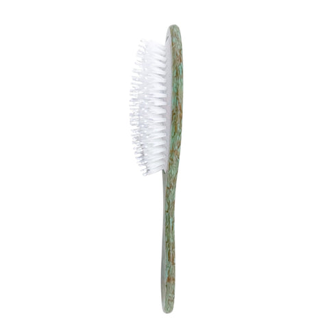 SPAZZOLA HANDPAINTED LOTUS AMAZING HAIR DAY BRUSH SOLAR ECLIPSE