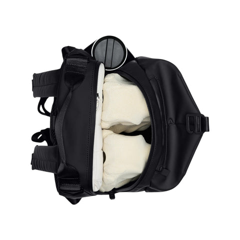 ZAINO CLIP FRONT W3 14890 BARCK GREY RAINS