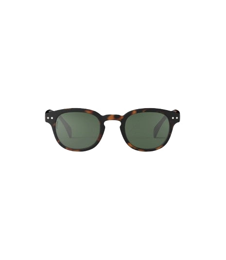 IZIPIZI SUN POLARISIERTE BRILLE MOD. C SCHILDKRÖTENGRÜNE GLÄSER