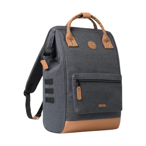 ADVENTURER RUCKSACK LARGE LONDON SCHWARZ MELANGED CABAIA SCHWARZ