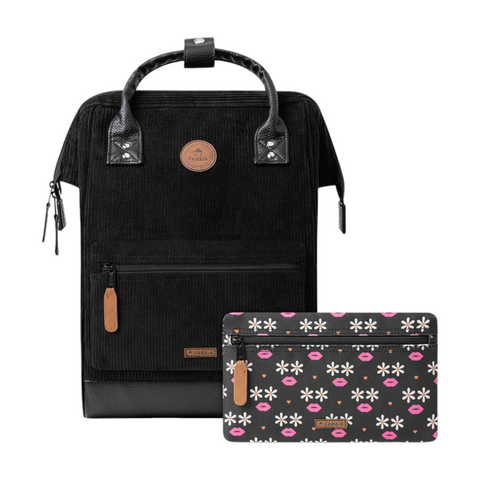 CABAIA ADVENTURER MEDIUM BRIGHTON SCHWARZER RUCKSACK