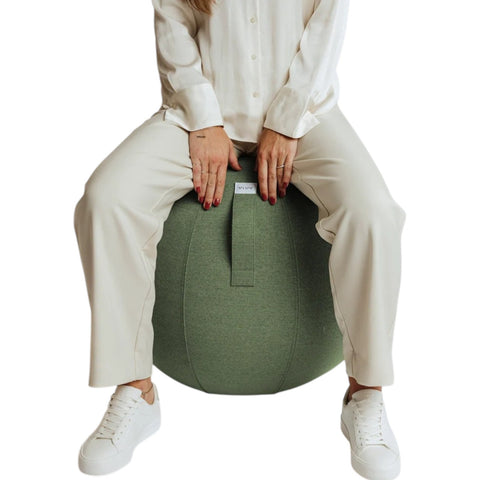 SGABELLO SOVA FABRIC BALL PESTO VLSBV-009.65PE GREEN VLUV