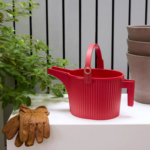 INNAFFIATOIO 5L GARDEN BEETLE ART. 247586 WATERING CAN RED HACHIMAN